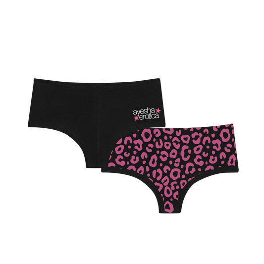cheetah emo boyshort